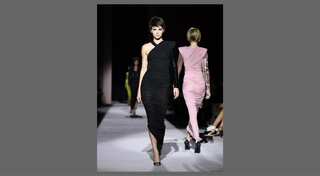 Kendall Jenner and Gigi Hadid sport a pixie cut for Tom Ford show at New York Fashion Week 2017