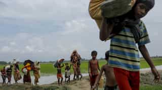Bangladesh buries Rohingya shot dead in Myanmar