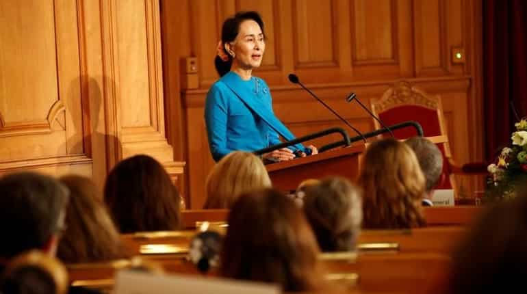 Suu Kyi 'culpability' in Rohingya abuses an 'open-ended question': UN investigator Suu Kyi 'culpability' in Rohingya abuses an 'open-ended question': UN investigator