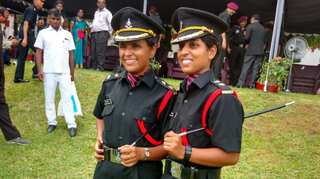 Martyred soldier's wife joins Indian Army