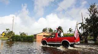 Florida hit by power cuts as storm Irma weakens