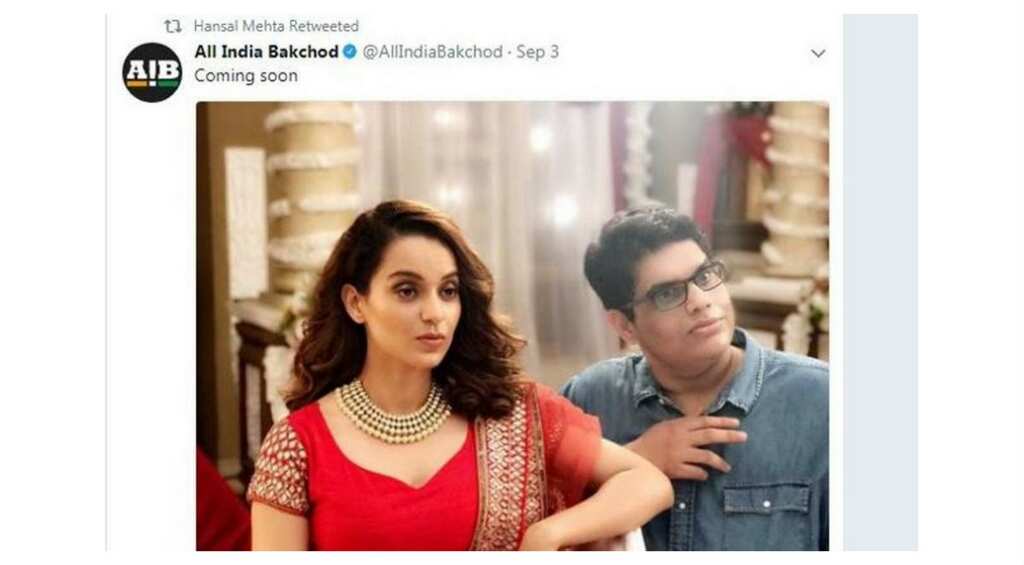 Watch: Kangana's Bollywood diva song in AIB video