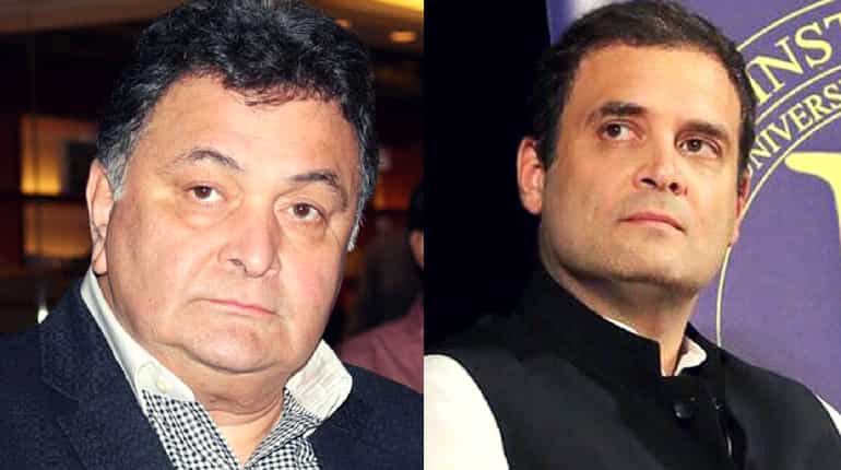 Dynasty row: Actor Rishi Kapoor slams Rahul Gandhi on Twitter