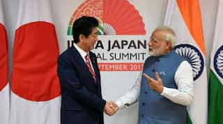 Japan PM Shinzo Abe calls for strengthening ties with India