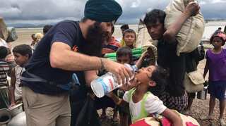 Khalsa aid starts langar sewa for Rohingya refugees in Bangladesh