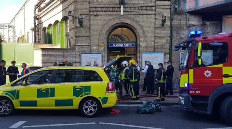 London: At least 22 injured as improvised device explodes in underground train London: At least 22 injured as improvised device explodes in underground train