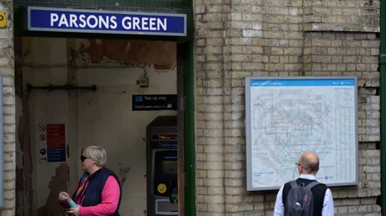 British police raid address near London in train attack probe British police raid address near London in train attack probe