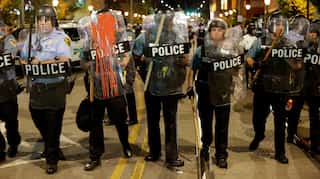 US: Over 80 arrested as riot police break up St. Louis protest