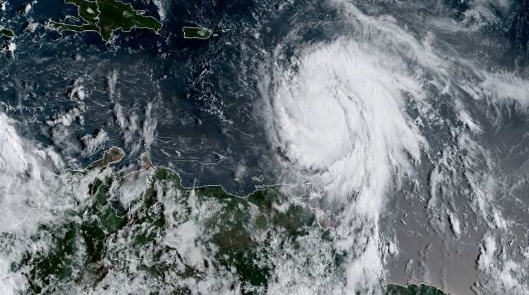 Martinique Island ripped apart by Hurricane Maria