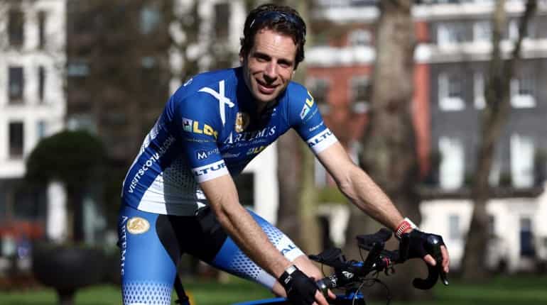 British cyclist pedals around the world in 78 days, smashes record