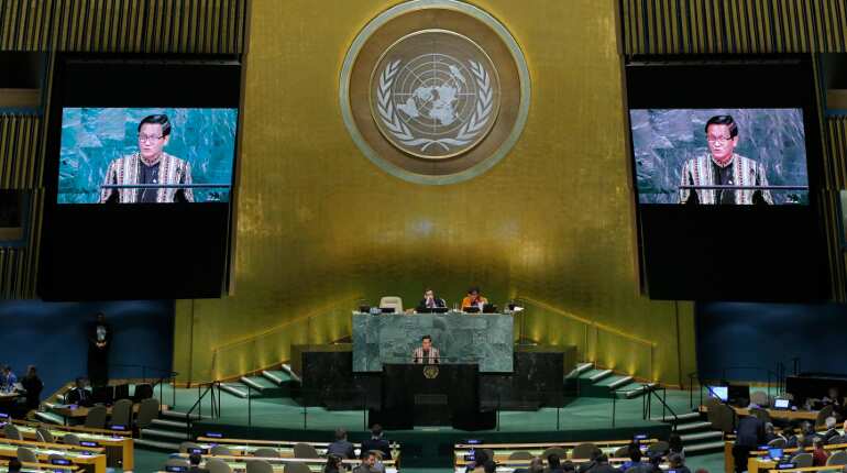 Myanmar insists to UN that Rakhine improving