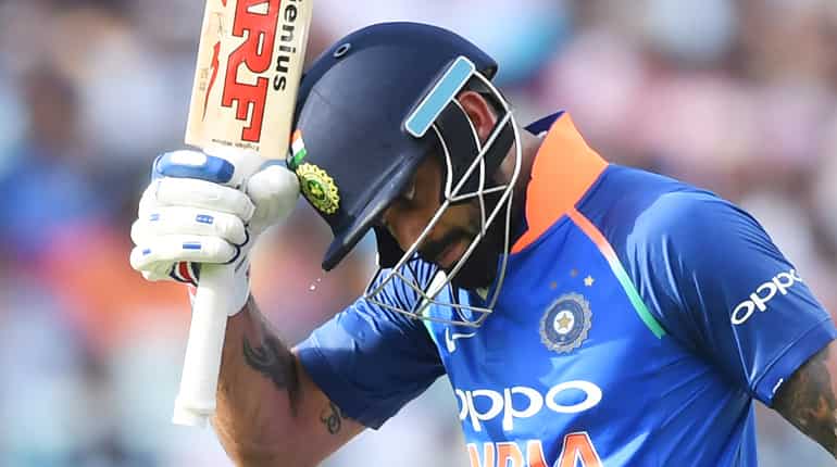 Captain Virat Kohli leads from the front