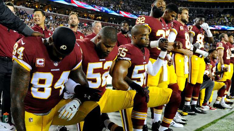 Wave of protests grip NFL after Trump urges fan boycott