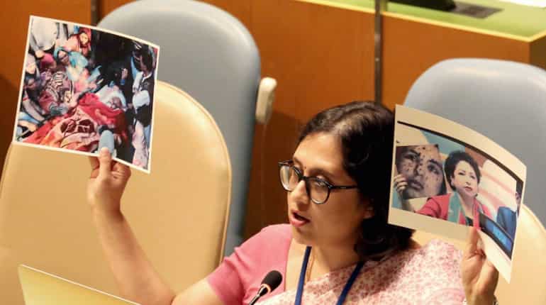 Calling Pakistan's bluff, India brings up killing of Lt Ummer Fayaz at UN Calling Pakistan's bluff, India brings up killing of Lt Ummer Fayaz at UN