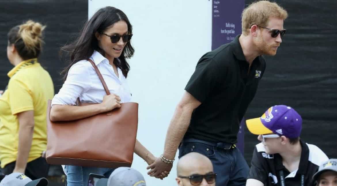 Prince Harry, Meghan Markle hold hands in first official public appearance as couple Prince Harry, Meghan Markle hold hands in first official public appearance as couple