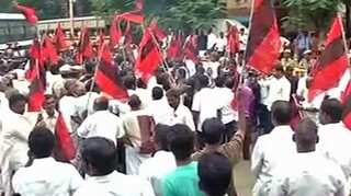 Tamil Nadu: MDMK party members protests outside Sri Lankan High Commissioner