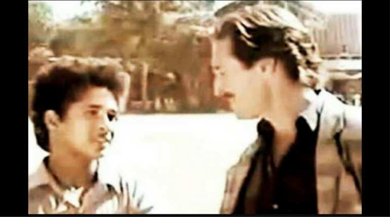 The first journo to interview Sachin for TV