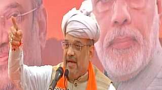 Rahul should wear Gujarati specs, then he will see development: Amit Shah
