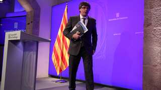 Catalan President says independence vote is valid, has to be applied