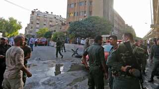 Triple suicide attack near Damascus police HQ: Ministry