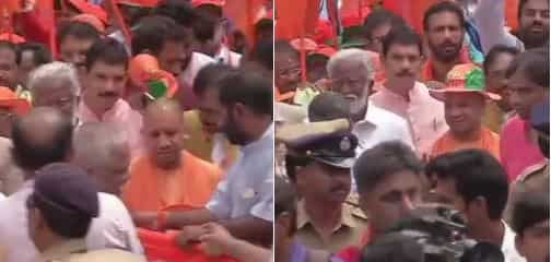 WATCH: CM Adityanath hits out at Kerala govt over 'political killings' during Amit Shah's yatra