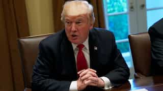 'Calm before the storm,' warns Trump on Iran, North Korea