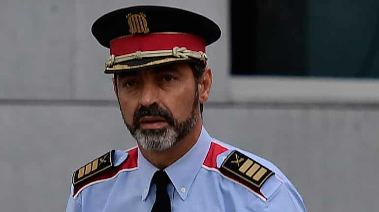 Catalan police chief accused of sedition, appears in court Catalan police chief accused of sedition, appears in court