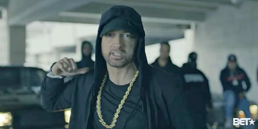 Eminem slams Donald Trump in freestyle rap attack at 2017 BET Hip Hop Awards