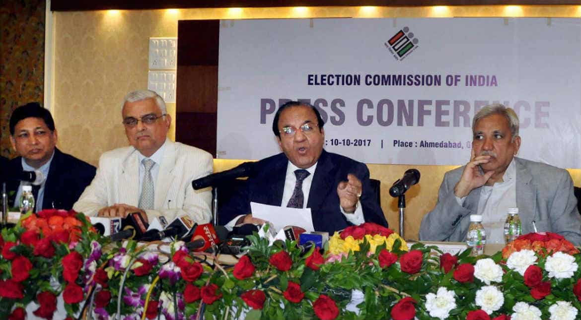 Dates for Gujarat, Himachal polls to be announced today Dates for Gujarat, Himachal polls to be announced today