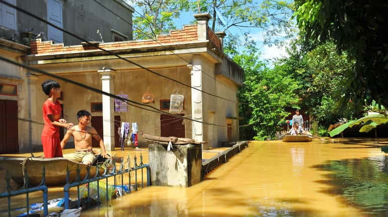 Vietnam flood crisis leaves thousands of children out of school