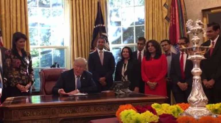 Trump lights Diwali diya in Oval Office, says 'greatly value very strong relationship' with Modi