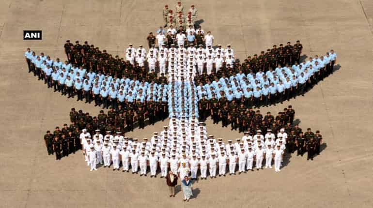 Defence minister Nirmala Sitharaman celebrates Diwali at Andaman & Nicobar air base Defence minister Nirmala Sitharaman celebrates Diwali at Andaman & Nicobar air base