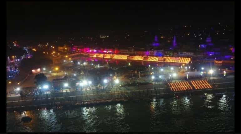 Diwali celebration at Ayodhya broke the record of convicted Ram Rahim