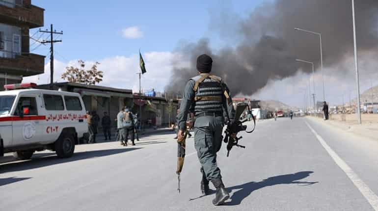 Rockets hit downtown Kabul, no casualties reported Rockets hit downtown Kabul, no casualties reported