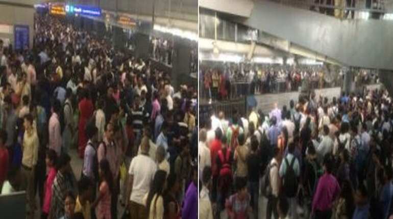 Delhi Metro Blue line services halted for 45 mins due to technical glitch