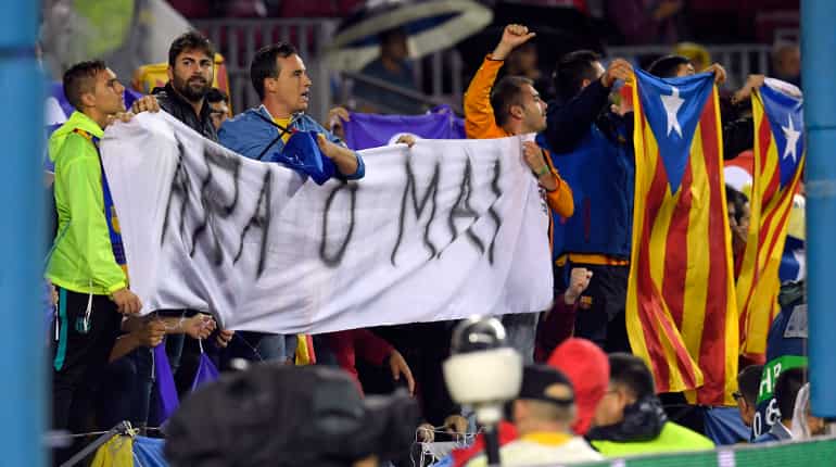 Catalan crisis leaves Barca between rock and hard place Catalan crisis leaves Barca between rock and hard place