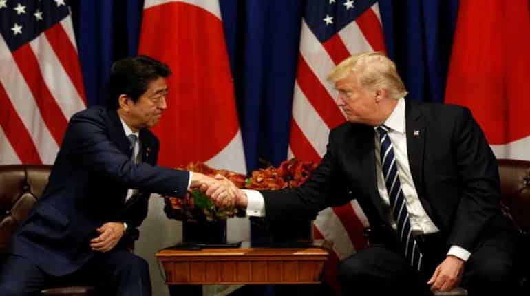 Japan PM Abe, US President Trump to hold summit on Sept 26 Japan PM Abe, US President Trump to hold summit on Sept 26