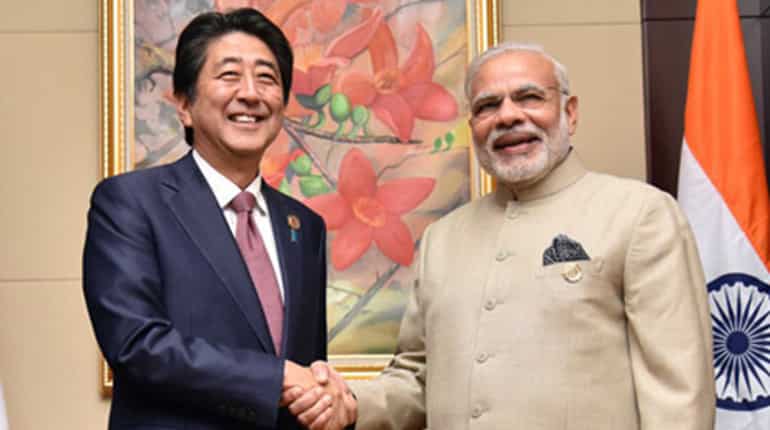 Japan PM Shinzo Abe, PM Modi hold telephonic conversation Japan PM Shinzo Abe, PM Modi hold telephonic conversation