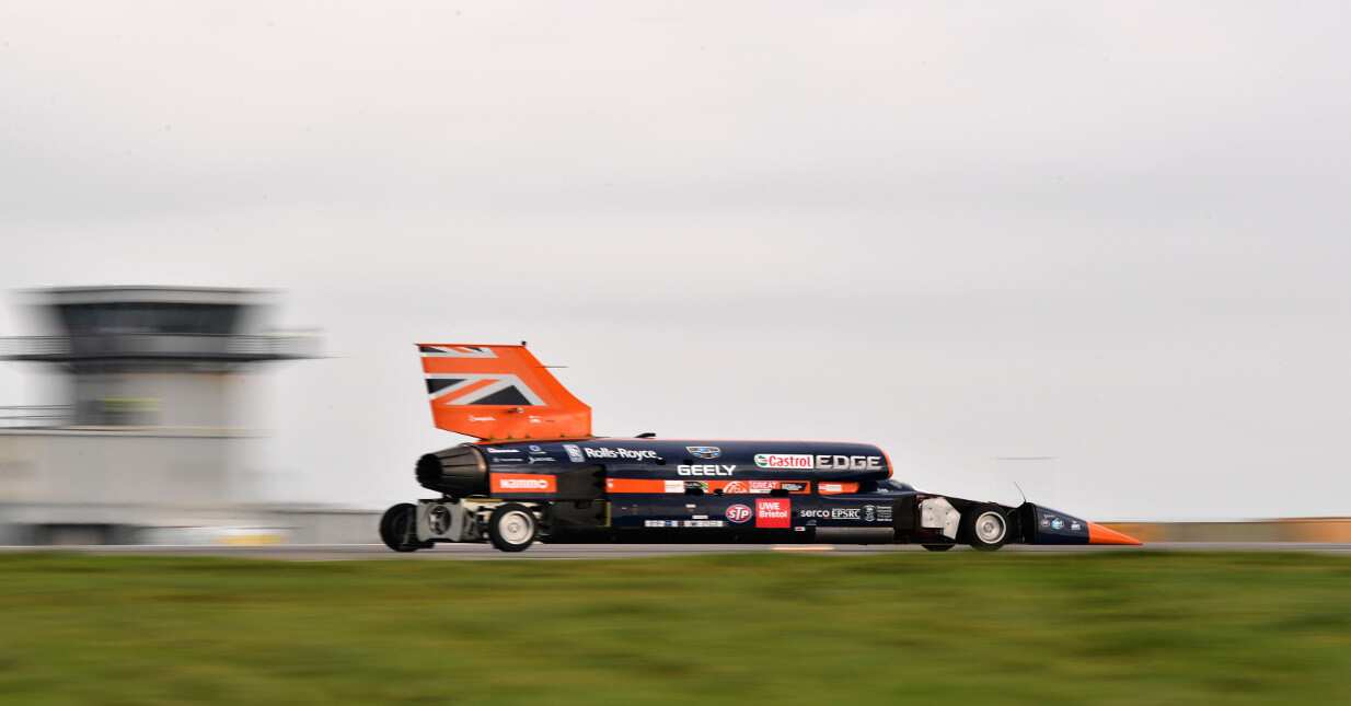 The aim is to break the world land speed record in South Africa in 2019.