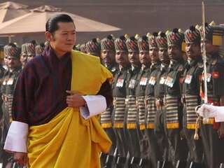 Bhutanese King arrives in India for four-day visit today