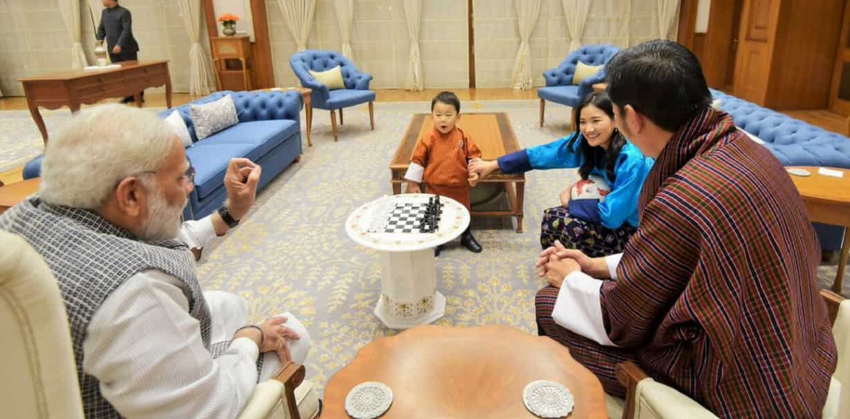 Queen Jetsun Pema is all smiles