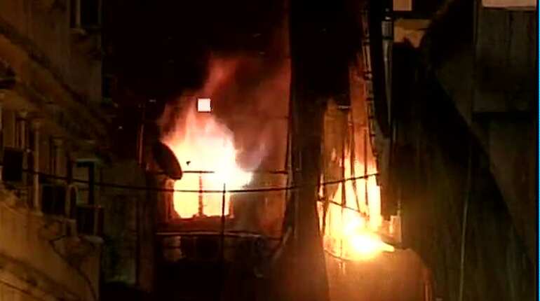 Major fire at mattress foam factory in Navi Mumbai Major fire at mattress foam factory in Navi Mumbai