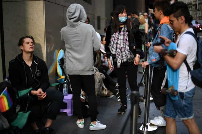 Long wait for an Apple