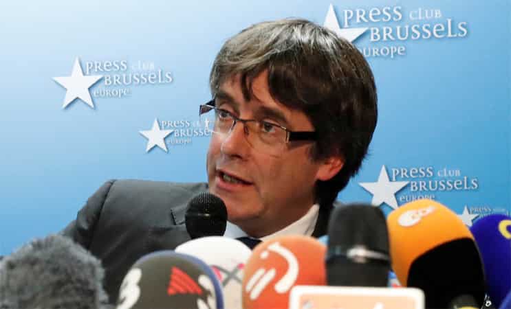 Sacked Catalan leader Puigdemont freed on bail in Belgium Sacked Catalan leader Puigdemont freed on bail in Belgium