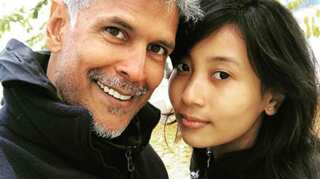 Milind Soman posts birthday selfie with girlfriend; Internet goes berserk