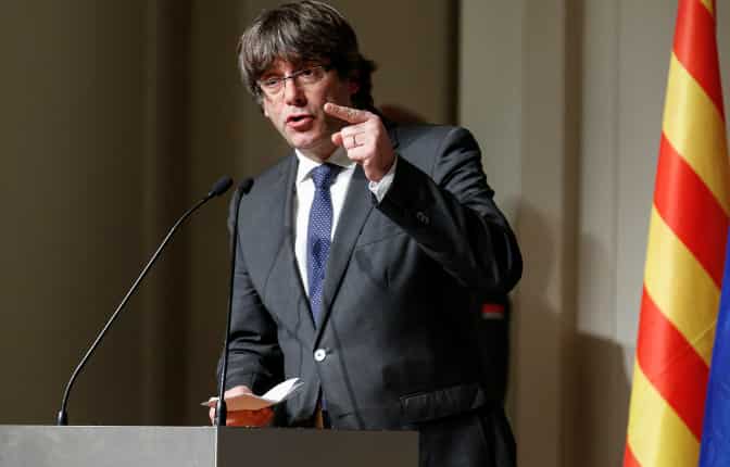 After election win, Puigdemont demands to be heard by EU After election win, Puigdemont demands to be heard by EU