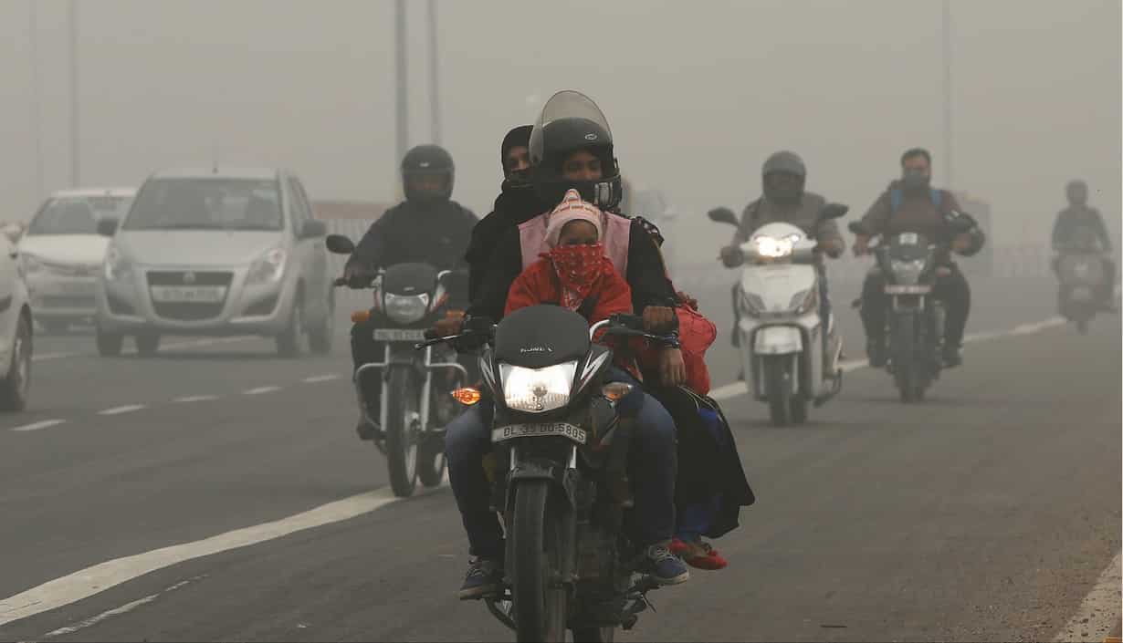 Heavy smog