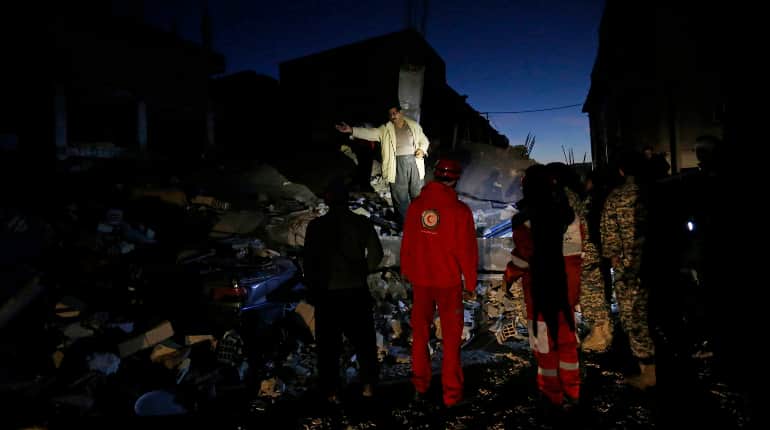 A 7.3-magnitude earthquake shook the mountainous Iran-Iraq border