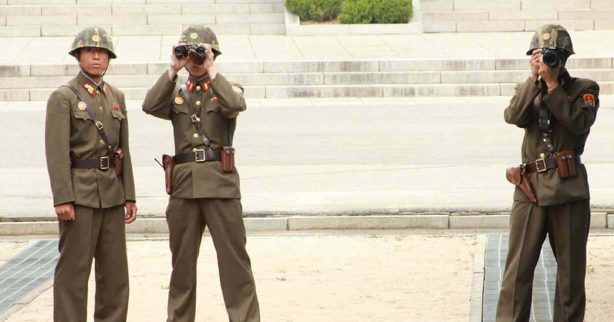 North Korean soldier shot while defecting to South