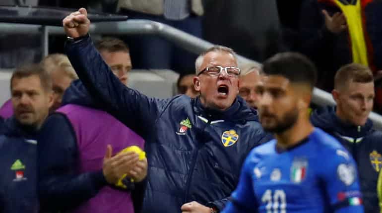 Football World Cup play-offs: 'Humble' Sweden taking nothing for granted against Italy